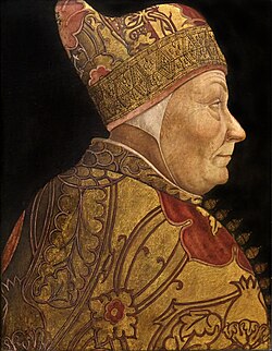 Francesco Foscari was the 65th Doge of the Republic of Venice from 1423 to 1457.