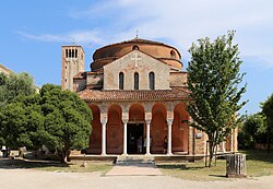 The church of Santa Fosca in Torcello, built in the 12th century, is an example of Byzantine influence in Venetian culture.