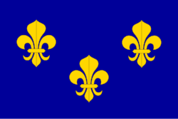The flag of French Louisiana