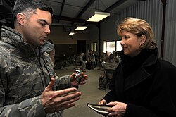 Bumiller in interview on U.S. Air Force deployment in 2009