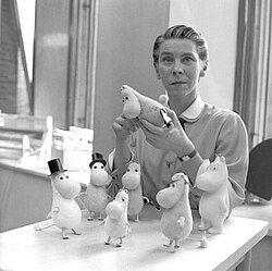 Writer and artist Tove Jansson