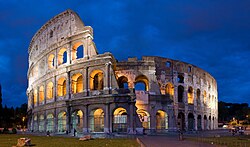 The Flavian Amphitheatre, more commonly known as the Colosseum