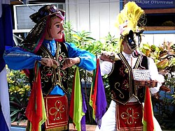 El Güegüense, a drama, was the first literary work of post-Columbian Nicaragua and is regarded as one of Latin America's most distinctive colonial-era expressions and as Nicaragua's signature folkloric masterpiece combining music, dance, and theater.