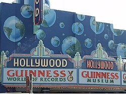 Guinness Museum in the Hollywood Theater in Hollywood, California
