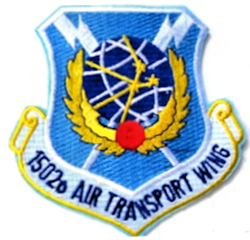 Emblem of the MATS 1502d Air Transport Wing (1955–1966)