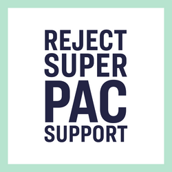 A Facebook post made by Elizabeth Warren during her 2020 presidential campaign criticizing super PACs