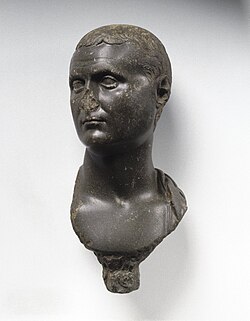 Bust of Roman Nobleman, c. 30 BC – 50 AD, 54.51, Brooklyn Museum