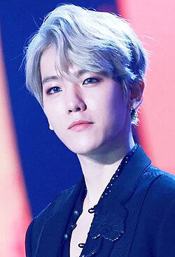 Baekhyun at the Melon Music Awards, December 2017
