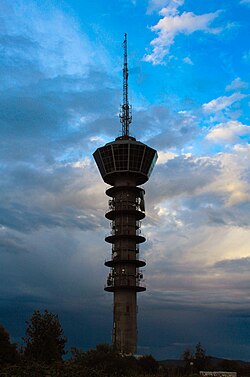 NRK television tower in Trondheim