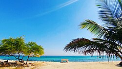 Around 12 million tourists visit Kish Island annually.[451]