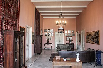 Inside the historical Hotel Palmyra, which opened in 1878