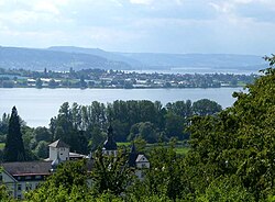 Reichenau seen from the German shore