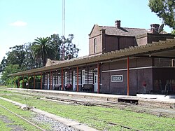 Train station.