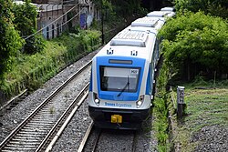 A CSR electric multiple unit in Buenos Aires.