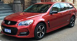 The VF Commodore; the last locally produced model in Holden's lineup