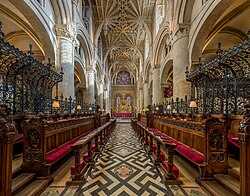 Nave of Christ Church Cathedral looking to the altar