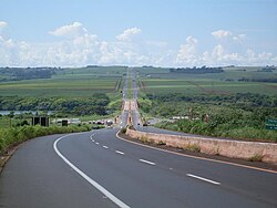 BR-050, border of São Paulo with the Triângulo Mineiro