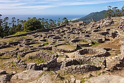 Celtic castro in Galicia