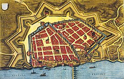 Toruń in 1641