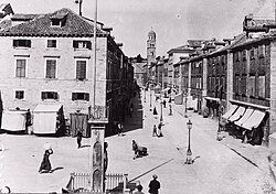 Dubrovnik's Stradun in 1910