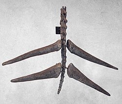 Thagomizer on mounted tail