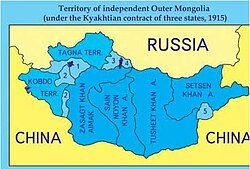 Mongolia in 1915