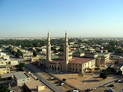 Central mosque in Nouakchott, Mauritania