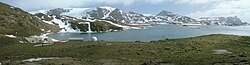 Panorama of Signy Research Station, South Orkney Islands