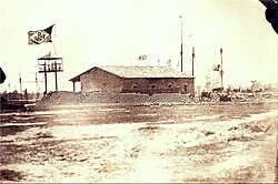 The Imperial Navy in Humaitá, Paraguay, 1868.