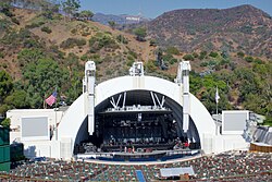 Hollywood Bowl in Hollywood Hills