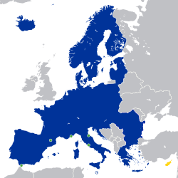 Schengen Area from January 2025