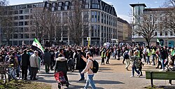 Anti-Assad demonstrations in Berlin, 18 March 2023
