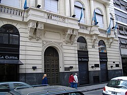 Headquarters of La Capital newspaper