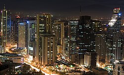 Metro Manila, the most populous metropolitan area in the Philippines