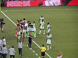 Nigeria vs Iceland at the 2018 FIFA World Cup