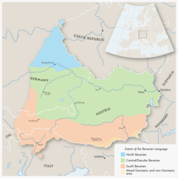 The Austro-Bavarian dialects