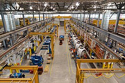 Nordex wind turbine manufacturing plant in Jonesboro, Arkansas, United States