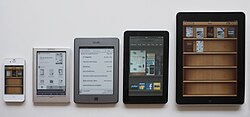 Ebooks on a range of devices
