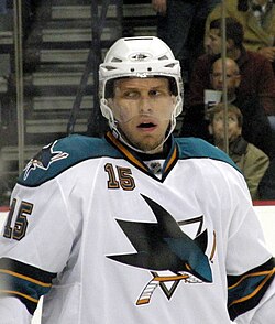 Dany Heatley was acquired by the Sharks during the 2009 offseason. The Sharks sent Milan Michalek and Jonathan Cheechoo to the Ottawa Senators in return for Heatley.[94]