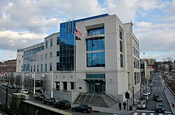 Yonkers Public Library in Yonkers in Westchester County, New York