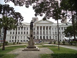 Federal University of Paraná was the first university opened in Brazil.[89]