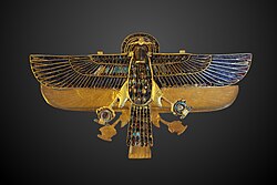 A ram headed amulet dating to c. 1254 BC during the reign of Ramesses II found in the Serapeum of Saqqara