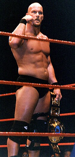 Stone Cold Steve Austin's rivalry with Vince McMahon is often cited as having turned the tides for WWF in the Monday Night War against rival promotion WCW.[53]