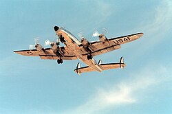 Columbine II takes off from Davis-Monthan base in 1990
