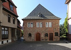 Synagoge of the Jewish community of Worms, the oldest Jewish community in the grand duchy.