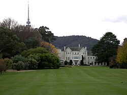 Government House, Canberra is the official residence of the Governor-General.
