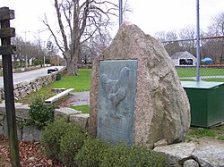 The Rhode Island Red Monument in Rhode Island is an example of an object
