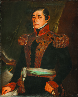 The first Uruguayan president Fructuoso Rivera