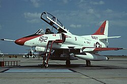 TA-4J Skyhawk of TW-2.