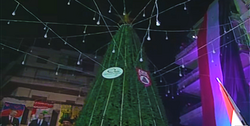 Several days after the Syrian government's victory, Christmas was celebrated in Aleppo in public for the first time in years.